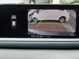 車庫入れや縦列駐車に威力を発揮するバックカメラも装備!