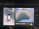 アラウンドビューモニター。上空から見下ろしたような映像が映し出されるので、駐車をスムースに行えます。