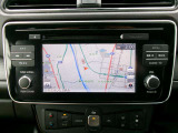 EV専用NissanConnectナビ装着。操作しやすいので毎日のお出かけも安心。