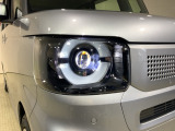 LEDヘッドライトで夜道も安心!