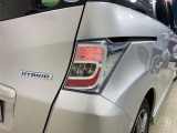 視認性がいいテールランプ。後続車にも存在をアピール。