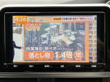 ドライブの休憩時に地デジやDVDの視聴が可能です