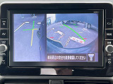 アラウンドビューモニター。画面の切り替えもできるので、状況に合わせて使い分けれます。
