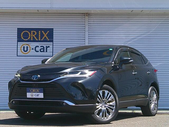 ハリアー 2.5 ハイブリッド E-Four Z レザーパッケージ 4WD 純正メモリーナビ ETC 衝...
