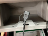 ナビに繋がるUSB端子を装備!グローブボックス内に格納できます。