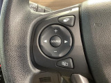 ステアリングにオーディオ操作スイッチが付いています。オーディオ画面に直接タッチしなくても操作が出来ますので、運転に集中できます。