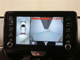 車両の周囲が見える全周囲カメラを装着♪