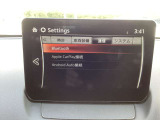 Bluetoothの接続ができます。AppiecarPlayとAndoroid Autoがつなげます。
