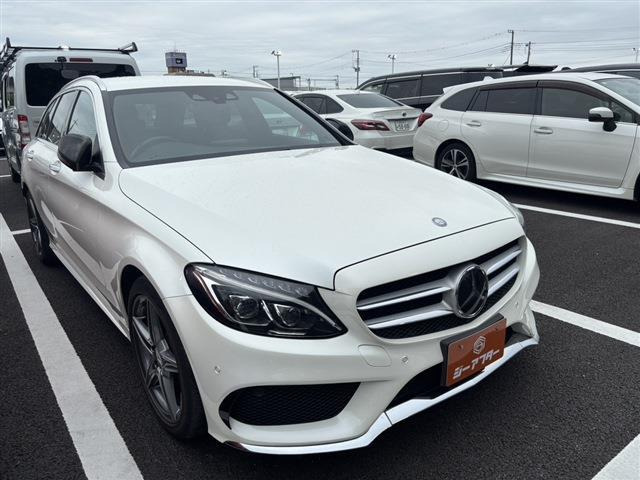 Cクラスワゴン C200 スポーツ 本革仕様 禁煙車 レーダーセーフティパッケージ