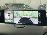 【360&deg;ビューモニター】専用のカメラにより、上から見下ろしたような視点で360度クルマの周囲を確認することができます☆死角部分も確認しやすく、狭い場所での切り返しや駐車もスムーズに行えます。