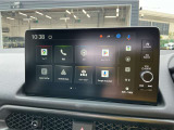 Google搭載Honda CONNECTディスプレーです。オーディオとエアコンの同時表示など、複数の情報にアクセスしやすくなっています。