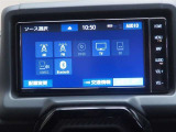 オーディオ選択画面です。一覧で表示されるので操作しやすいです。