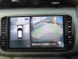【全周囲カメラ】上が丸見え!! 駐車時に周りの様子が見えます。駐車時も安心ですよ!!