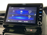 【ナビゲーション】ホンダ純正ギャザズ8インチナビを装備。AppleCarPlay/AM/FM/CD・DVD再生/Bluetoothオーディオ/フルセグTV/録音再生機能がご利用いただけます