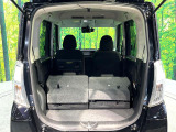 普段のお買い物や通勤、送迎等に十分な荷室スペースを確保しております。セカンドシートを倒すと、大きな荷物の積載も可能です♪