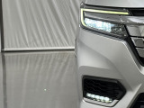 ★LEDヘッドライト搭載★ 白っぽく光る明るく省電力なLEDライト!先進的な白い輝きでフロントフェースを引き締めます☆