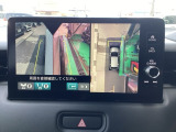 運転席から見づらいサイドミラー下部を映すサイドカメラ装備です!
