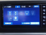 Bluetooth対応ナビです。スマホからのプレイリスト再生やハンズフリー通話も可能です。