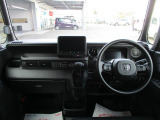 見晴らしがよく開放的な車内。視界も良好です。