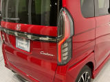 視認性がいいテールランプ。後続車にも存在をアピール。