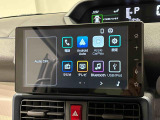 メーカーオプションの9インチディスプレイオーディオ装備でApple CarPlayやAndoroido Autoに対応!フルセグテレビ、ラジオ、BluetoothR接続対応