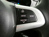 ステアリングスイッチで車両情報を切り替えて必要な情報を確認したりできます。
