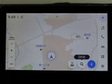 ナビゲーション付き。タッチパネル式で使いやすく、お出かけもラクラクです。