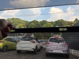日差しが眩しい時でもサンシェードが付いてるので快適です。