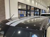 車体を貫くような、大胆なセンターストライプデカールです。