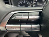 オーディオの音量やチャンネル操作ができるスイッチが、ハンドルに付いています。運転中でも、操作が行えて非常に安全・便利です!