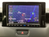ナビゲーションはフルセグTV、インターナビ対応のGathers純正メモリーナビを搭載しています。Bluetoothオーディオ機能がありますので、スマートフォンなどの音楽も再生できます。