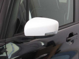ウィンカードアミラー☆ライトの点滅で対向車、歩行者などに曲がることを知らせることができるので安心・安全につながりますね♪