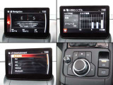 オーディオ、ご自身の運転記録やメンテナンスログを表示する「マツダコネクト」を搭載。人間工学に基づき、自然な位置に搭載されております。もちろんBluetooth等のオーディオにも対応しております。