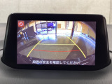 うれしいバックカメラ付!後退時の不安感によるストレスから開放してくれます。