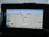 社外ナビゲーション カロッツェリアAVIC-RQ822-Dが装着されてます。画面が大きく見やすいです。