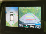 【全方位モニター用カメラ】専用のカメラにより、上から見下ろしたような視点で360度クルマの周囲を確認することができます☆死角部分も確認しやすく、狭い場所での切り返しや駐車もスムーズに行えます。