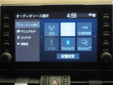 オーディオ各種です。ラジオ視聴やBluetooth接続ができます。
