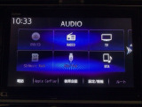 【オーディオ機能】オーディオは、フルセグTVの他にDVD/CDプレーヤーを装備♪もちろんFM/AMラジオもお聞きいただけますよ♪