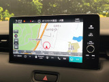【9インチ ホンダコネクトディスプレイ】視認性の高い大画面ディスプレイでナビの使用や、お持ちのスマートフォンと連携したbluetoothでの音楽再生が可能です♪