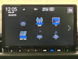 オーディオメニューです。スマートフォンとの連携が可能です♪視認性に優れており、使い勝手も良好です。