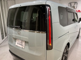視認性がいいテールランプ。後続車にも存在をアピール。
