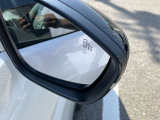 ブラインドスポットモニター付きですので死角に車両がいるとオレンジに光って知らせてくれます。