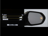 隣車線を走る車両をレーダーで検知し、ドアミラーでは確認しにくい後側方エリアに存在する車両に加え、急接近してくる車両も検知します。車両を検知するとドアミラーに搭載されたLEDインジケーターが点灯します。