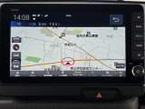 9インチ純正メモリーナビ(LXU-242NBi)を装着しています。目的地設定やルート案内もスムーズに行えます。