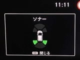 障害物を感知し知らせてくれるので安心です♪