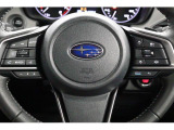 全車速追従クルーズコントロールの設定は、ステアリング内のスイッチで設定するだけ。簡単です。