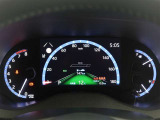 視線移動が少ない疲れにくいメーターです。