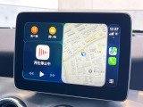 ●Apple Car Play:スマホとの有線接続で、ナビ・オーディオ再生などスマホのアプリ機能が画面でも使える便利機能です!