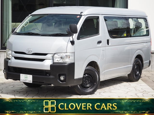ハイエース 2.7 DX ロング ミドルルーフ 4WD 下回りサビ少ない・走行34900km・社外ナビ