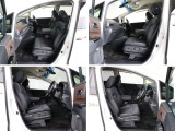 プライムスムース&times;ファブリックのコンビシートを採用しています。そして、運転席は8ウェイパワーシートを装備しています。体型にピッタリ合わせることが出来て、快適なポジションでドライブする事が出来ます。